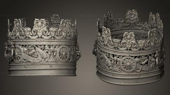 Miscellaneous figurines and statues (Crown9, STKR_0134) 3D models for cnc